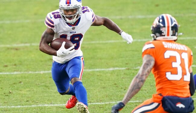 Isaiah McKenzie AFC Divisional Round Receiving Player Props - Insights